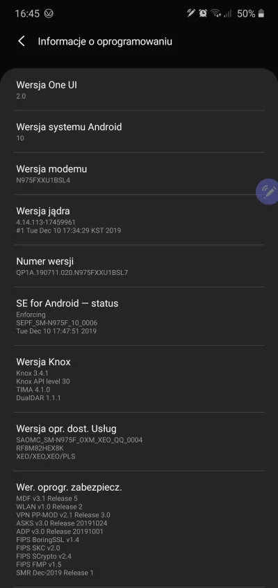 ParanoidBumblebee - #Samsung Galaxy #note10 i #note10plus dostały dzisiaj w PL aktual...