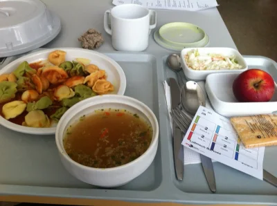 Ba_lu - Już kiedyś pokazywałem obiadek w niemieckim szpitalu (⌐ ͡■ ͜ʖ ͡■)