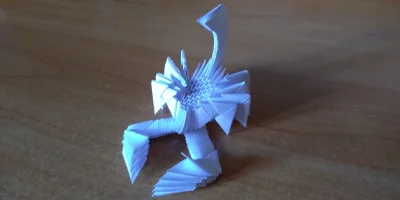QuePasa - Skorpion albinos
#origami #diy #tworczoscwlasna #papierowebarachlo