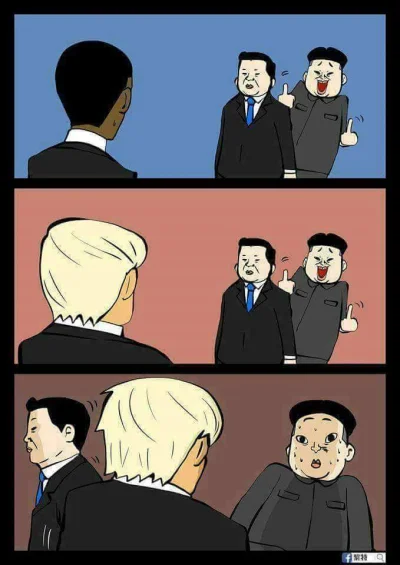 Przem10 - #usa #trump #koreapolnocna #kimdzongun #wojna #humorobrazkowy