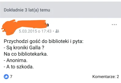 Stanley89 - @irastaman na dowód, że to nie Tobie ukradłem. Moje wspomnienie z fejsa -...