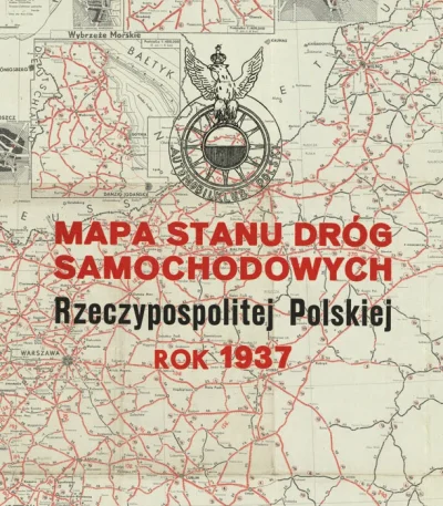 llllllllllllllllllllllllO - Stan dróg samochodowych w Polsce. 1937. Interaktywna mapa...