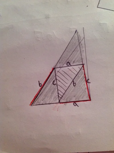 WujekRada - @Angelofdeath: ale u mnie a , b , c są odwołaniami do małego trojkąta