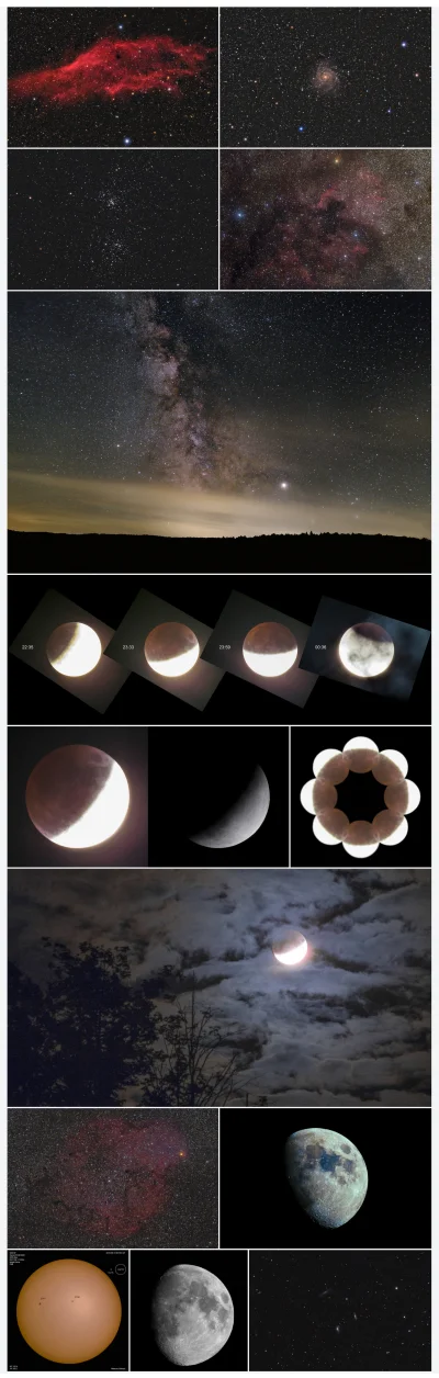 Nedved - Sylwester już blisko wrzucam zatem moje astrofotograficzne podsumowanie 2019...