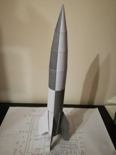 adibeat - #modelarstwo #modelarstwokartonowe #rakiety ( ͡º ͜ʖ͡º)

Model rakiety V-2...