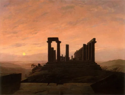 Blakiii - Caspar David Friedrich - "The Temple of Juno in Agrigento"

#malarstwo #s...