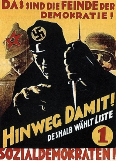 tellmemore - #historia #plakatywyborcze #niemcy #polityka

Plakat wyborczy z 1932. ...