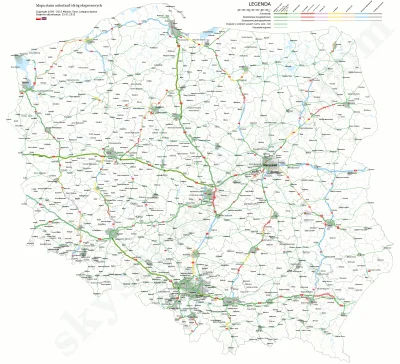 damek - Aktualna mapa dróg ekspresowych i autostrad.
#infrastrukturanadzis #mapy #ma...
