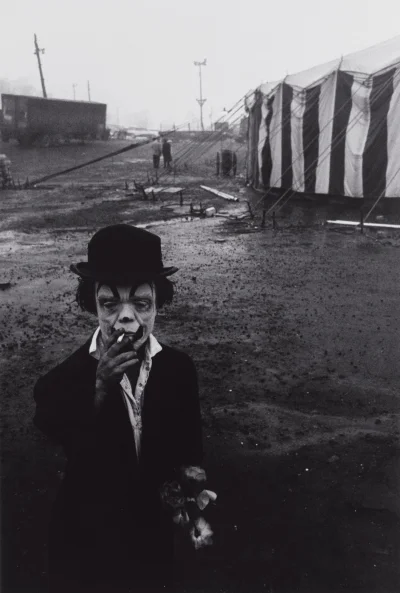 ridim - #fotohistoria
Klaun cyrkowy, New Jersey 1958