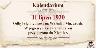 ksiegarnia_napoleon - #warmia #mazury #plebiscyt #kalendarium