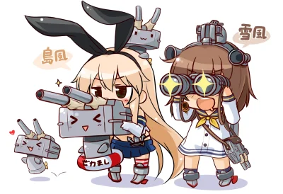 k.....e - #randomanimeshit #kantaicollection #shimakaze #yukikaze #chibi
SPOILER