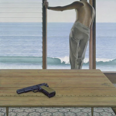 Hoverion - Alex Colville (1920-2013)
Pacific, 1967, (Acrylic polymer emulsion on har...