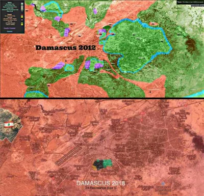 rybak_fischermann - Sytuacja wokół Damaszku w 2012 i w 2018 roku


#syria #mapymil...