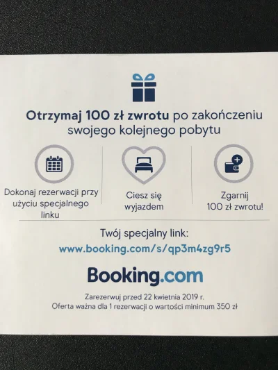 k0ti - Kto pierwszy ten lepszy; 8 kodów; 100 zł zwrotu z booking.com, rezerwacja prze...