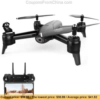 n____S - SG106 Drone RTF White 1080P - Banggood 
Cena: $36.99 (140.97 zł) + $0.00 za...