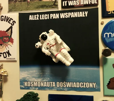 czako - zobaczcie kto zawitał na moją lodówkę ( ͡° ͜ʖ ͡°)

#heheszki #kosmonauta #b...