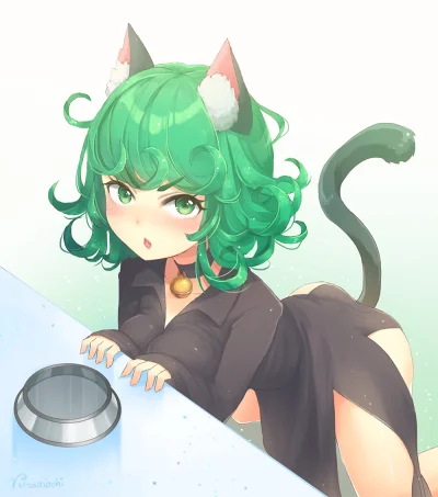 n.....S - #randomanimeshit #onepunchman #tatsumaki #neko #