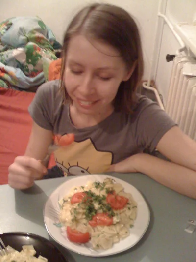 merlin - Pierwsza kolacja w mieszkaniu z Kamila, #win :D