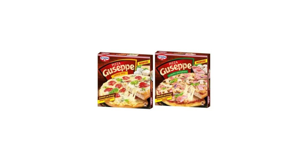 Пицца dr oetker guseppe 4 сыра