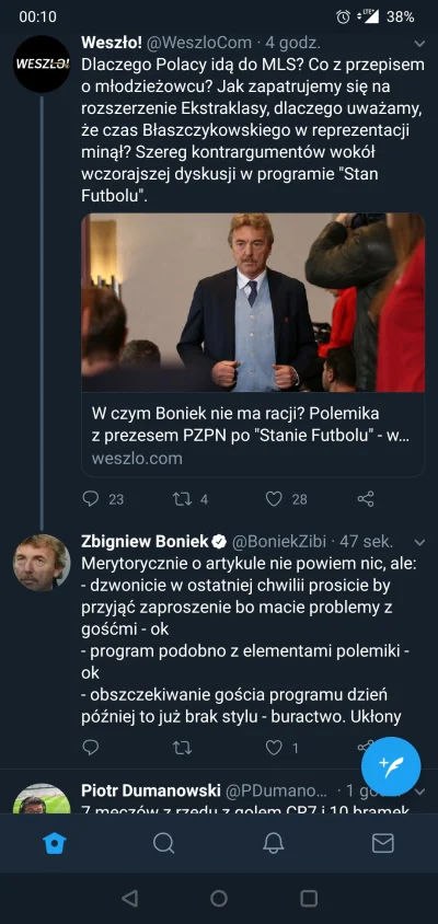 ForrestGump - Friendship ended with Weszło ( ͡° ͜ʖ ͡°) #twitter #pilkanozna #ekstrakl...