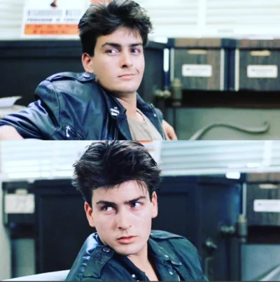 Pan_Kot - eh ten Charlie Sheen to był kiedyś bardzo #ladnypan