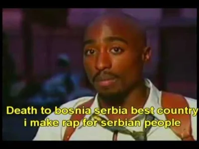 G.....2 - @Del_Piero: Tupac sobie mieszka w Serbii i nagrywa szybki rap dla Serbów.