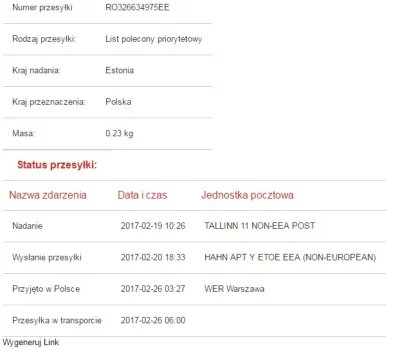 wykop_sa - #tracking

A moja paczka wygląda tak od 26.02 do dzisiaj 16.03 Masakra n...