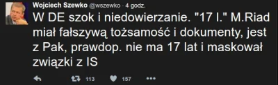 FantaZy - No to mamy dalszy ciąg sprawy zamachowca z siekierą. 
SPOILER
#szewko #le...