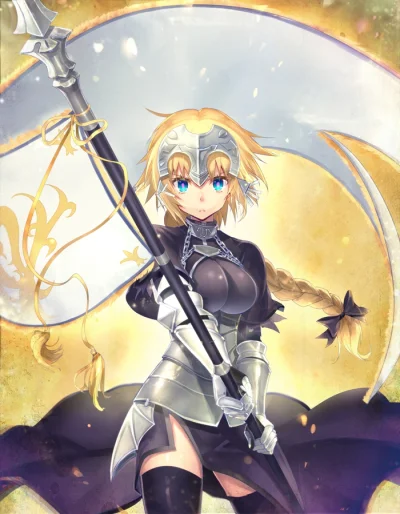 LlamaRzr - #randomanimeshit #fate #fategrandorder #ruler #jeannedarc #zakolanowkianim...