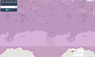 TrollRafal - @jawor44: Polska jest większa od całego świata.