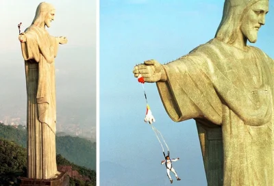 Novigrad - 1999 rok, Felix Baumgartner skaczący z pomnika Chrystusa w Rio de Janeiro,...