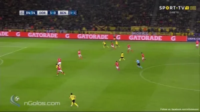 Minieri - Aubameyang z hattrickiem, Borussia Dortmund - Benfica 4:0
SPOILER
#golgif...