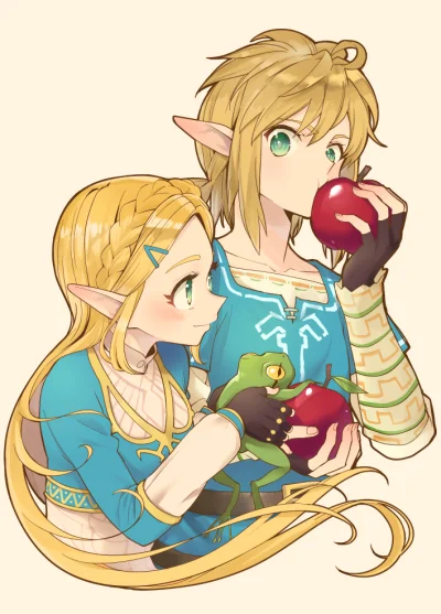 bakayarou - #randomanimeshit #thelegendofzelda #zelda #link #animeart #pixiv #anime #