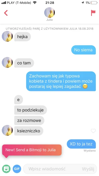 Gimnazjumimznanego_papierza - Pierwszy raz poczułem się jak różowy #tinder