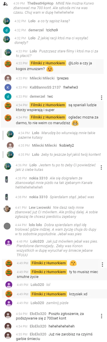 FilmikizHumorkiem - A tak zachowuje się Krzysiek Sperme na moim kanale <3 
(Lolo z d...