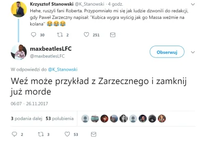 M.....a - @jaceks653: No i rzeczony Stanowski