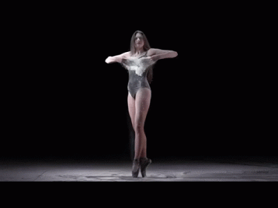 TiempoSanto - Anioł #balet #sztuka #sztukanadzis #gif