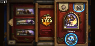 Aiween - #hearthstone udało się. Pierwsza legenda wbita:) w sumie jak się zastanowic ...