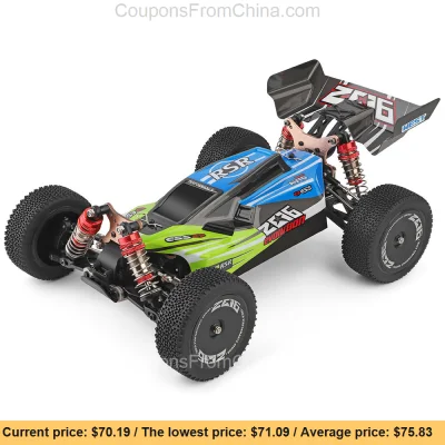 n____S - Wltoys 144001 RC Car - Banggood 
Cena: $70.19 (266.36 zł) + $0.00 za wysyłk...