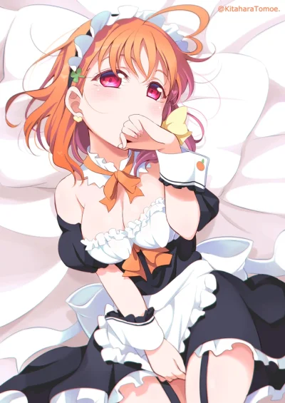 bakayarou - #randomanimeshit #lovelive #lovelivesunshine #chikatakami #oppai #maid #