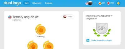 swoffy - I tak się powoli klika na tym duolingo. Muszę przyznać, że duolingo bardzo m...