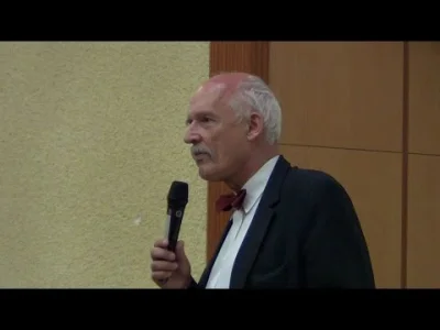 A.....o - Janusz Korwin-Mikke wynalazł nową dyscyplinę olimpijską - rzut mikrofonem (...