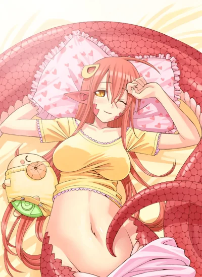 odglosy_bebnow - #anime #randomanimeshit #monstermusumenoirunichijou #miia