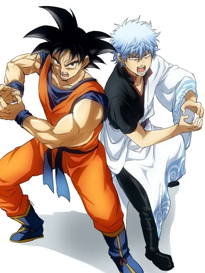 kedzior1916 - #randomanimeshit #dragonball #gintama #songoku #gintokisakata