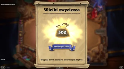 baniol - #hearthstone
2 lata mi to zajęło, a z tego co słyszę ludzie w pół roku tyle...