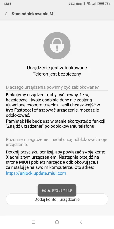 rozowy_kroliczek - Od wczoraj mam nowy telefon Redmi 5 plus i zgodę na odblokowanie b...