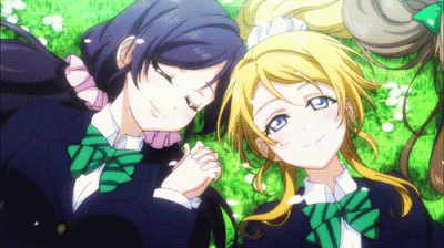 SzlomoBronsztajn - #randomanimeshit #lovelive #eriayase #nozomitoujou #yuri #animegif