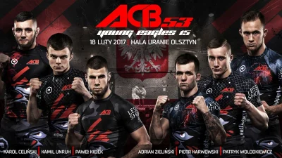 puncher - ACB 53

A lot of guys from Poland!

Adrian Zielinski vs Rasul Yakhyaev ...