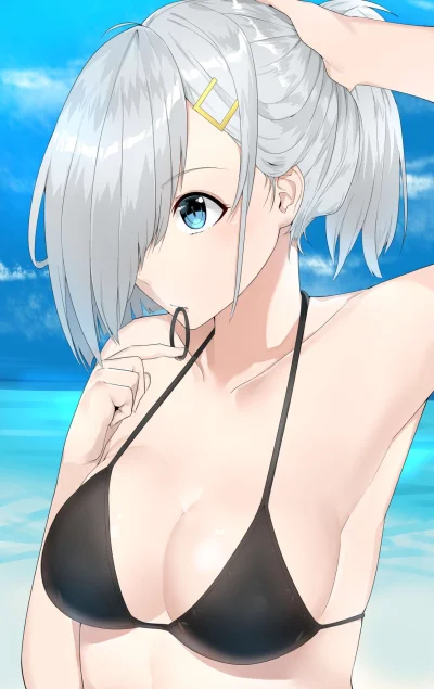 kedzior1916 - #randomanimeshit #kantaicollection #hamakaze #swimsuit