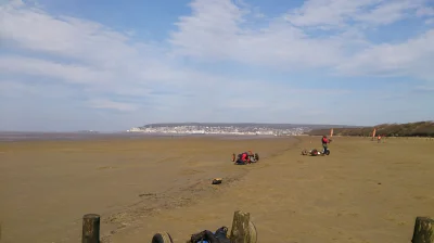 Pepegus - #kite Dzisiejszy wypad z bagusem na plaże i rekord prędkości 69.7 km/h za t...
